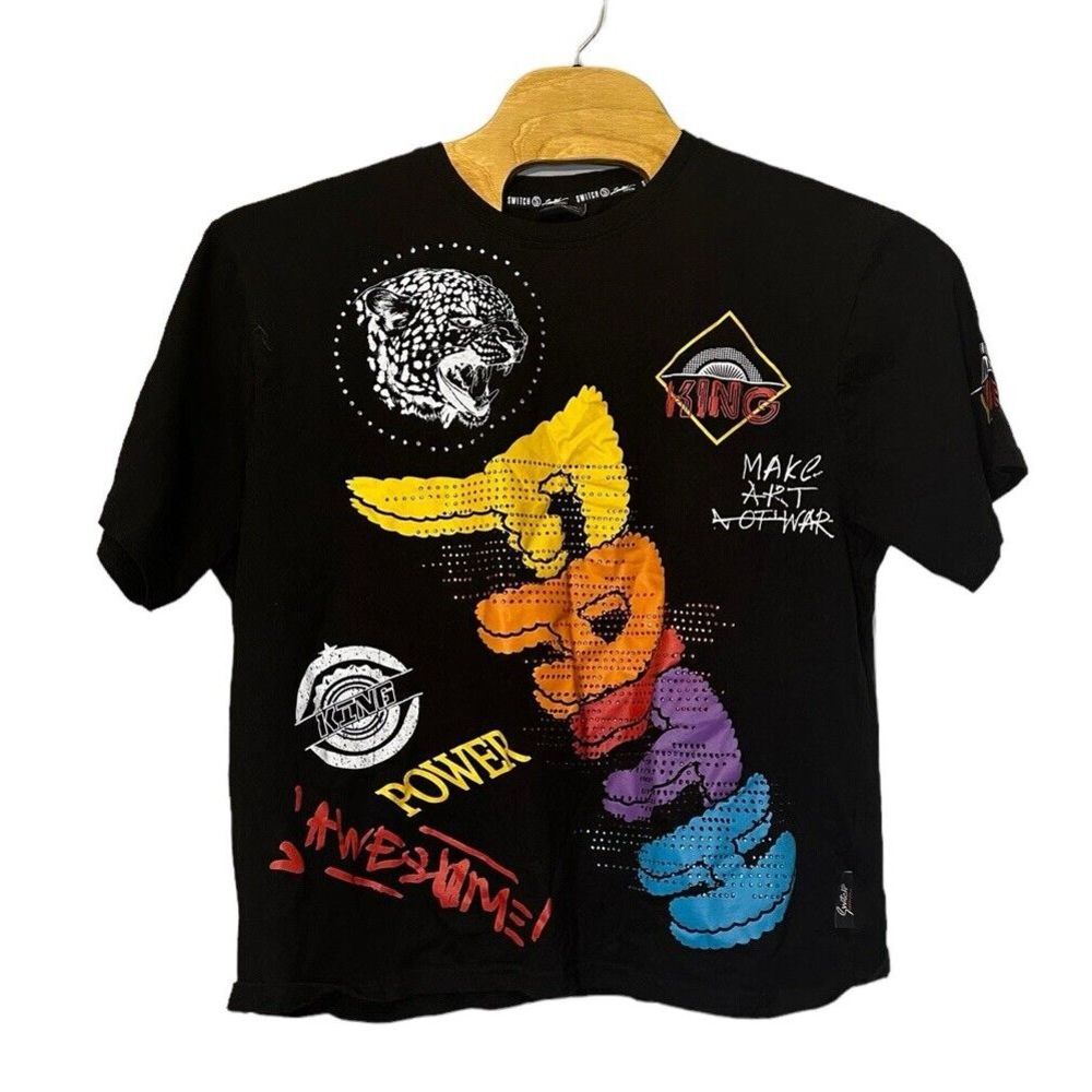 Switch Remarkable Mens 3XL Shirt‎ Large Graphic Tee FAITH